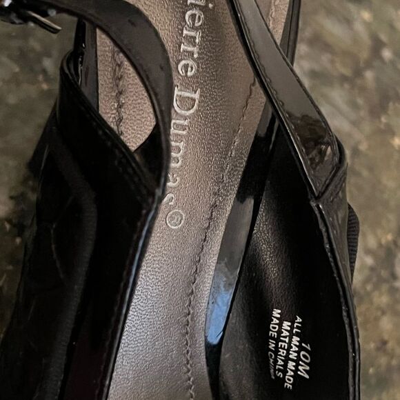 Pierre Dumas Women’s Black Heels, size 10M - Picture 4 of 4